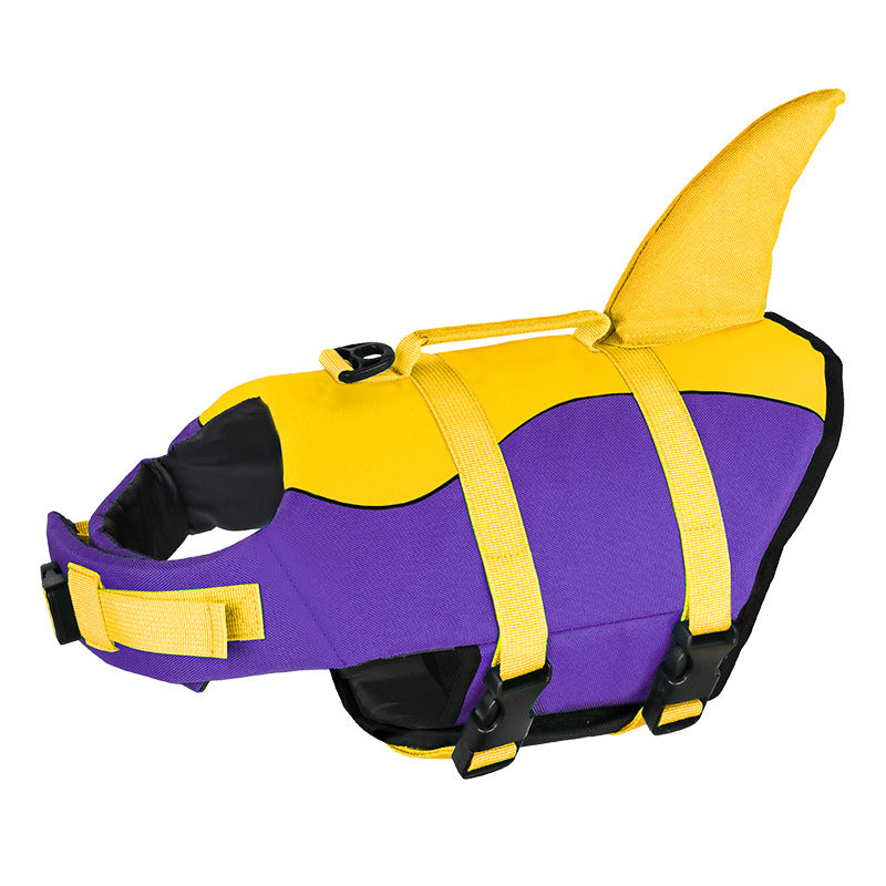 Mermaid Shark Pet Dog Swimming Life Vest Adjustable Dog Life Jacket for Small Large Pet Dog Summer Dog Life Aid Vest Swimwear