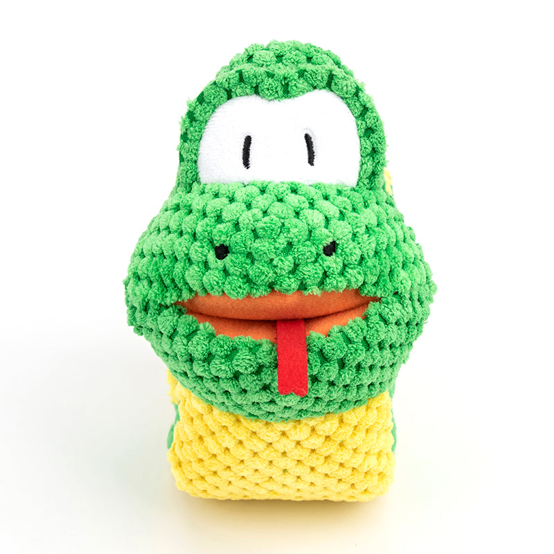 Snake Snuffle Toy Squeaky Dog Toys Boredom Stress Relief Game, Dog Puzzle Plush Toy IQ Training, Snuffle Toys for Dogs Foraging Instinct Training, Dog Chew Toy Treat Dispenser