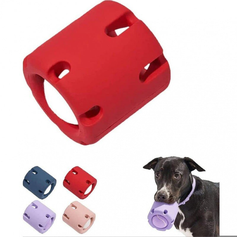 Dog Tennis Cup Natural Rubber Bite-Resistant Toys
