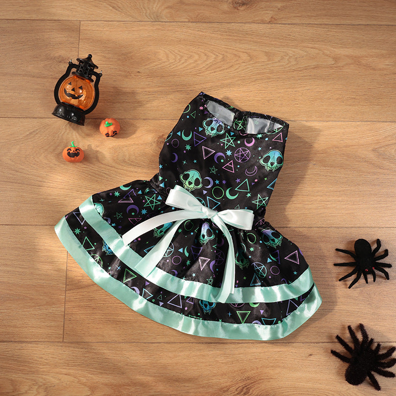 Dog Clothes Halloween Cute Double-Layer Pet Skirt