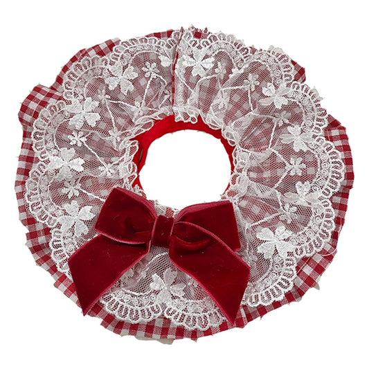 Cute Cat Dog Scarf Photo Jewelry