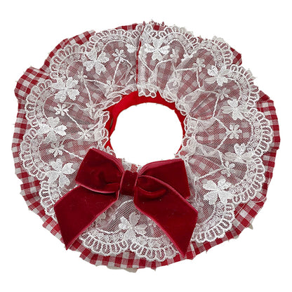 Cute Cat Dog Scarf Photo Jewelry