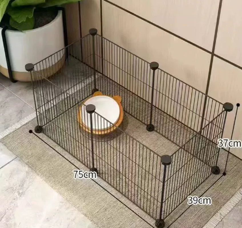 Small Dog Indoor Home Isolation Fence Cage